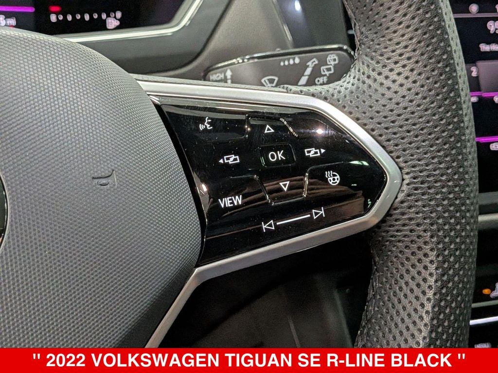 2022 Volkswagen Tiguan 2.0T SE R-Line Black