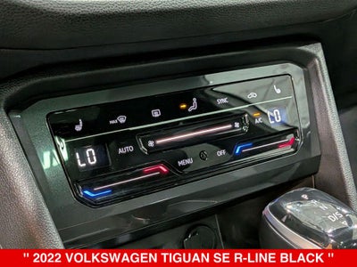 2022 Volkswagen Tiguan 2.0T SE R-Line Black