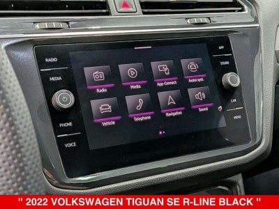 2022 Volkswagen Tiguan 2.0T SE R-Line Black