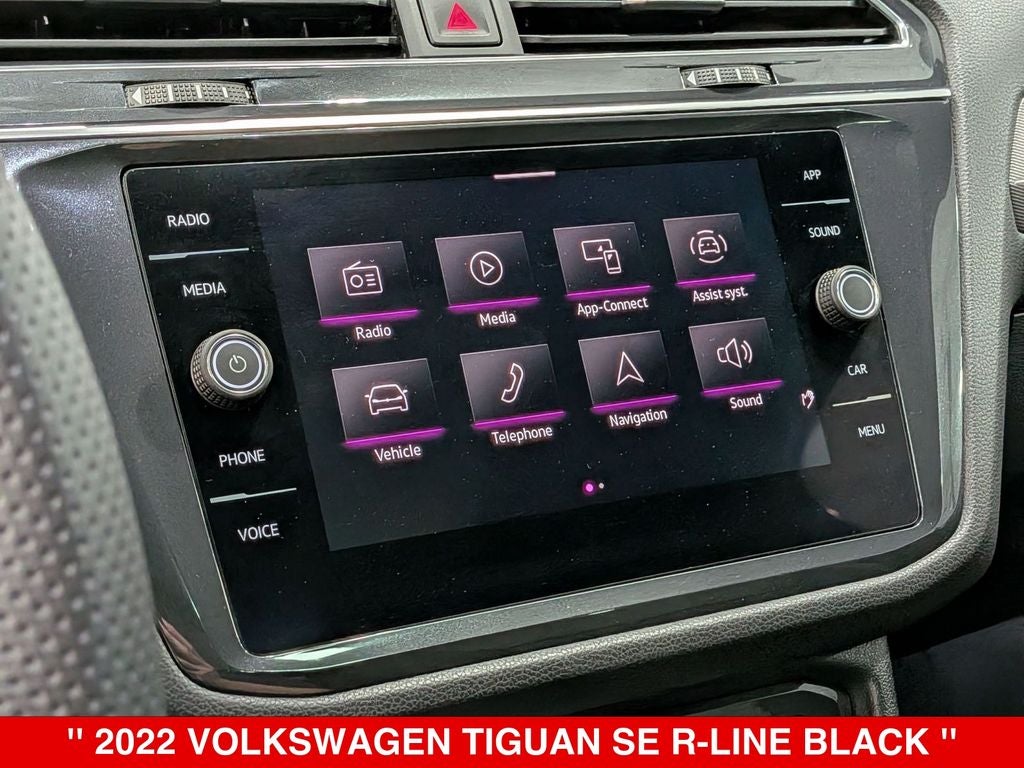 2022 Volkswagen Tiguan 2.0T SE R-Line Black