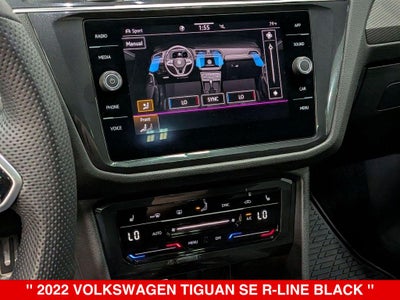 2022 Volkswagen Tiguan 2.0T SE R-Line Black