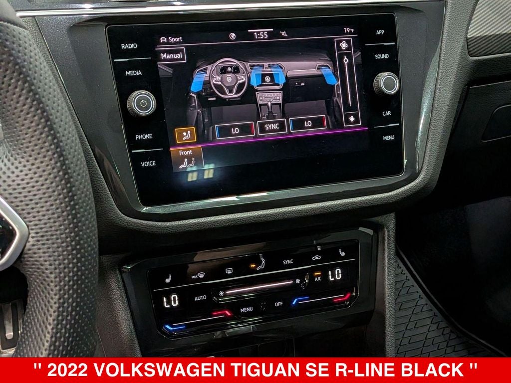 2022 Volkswagen Tiguan 2.0T SE R-Line Black