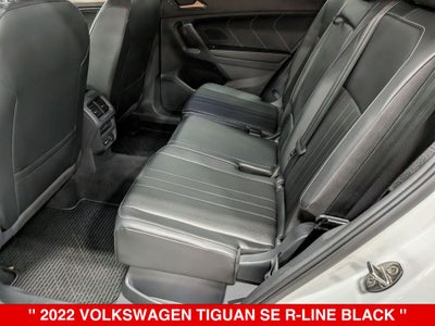 2022 Volkswagen Tiguan 2.0T SE R-Line Black