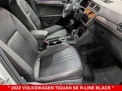 2022 Volkswagen Tiguan 2.0T SE R-Line Black
