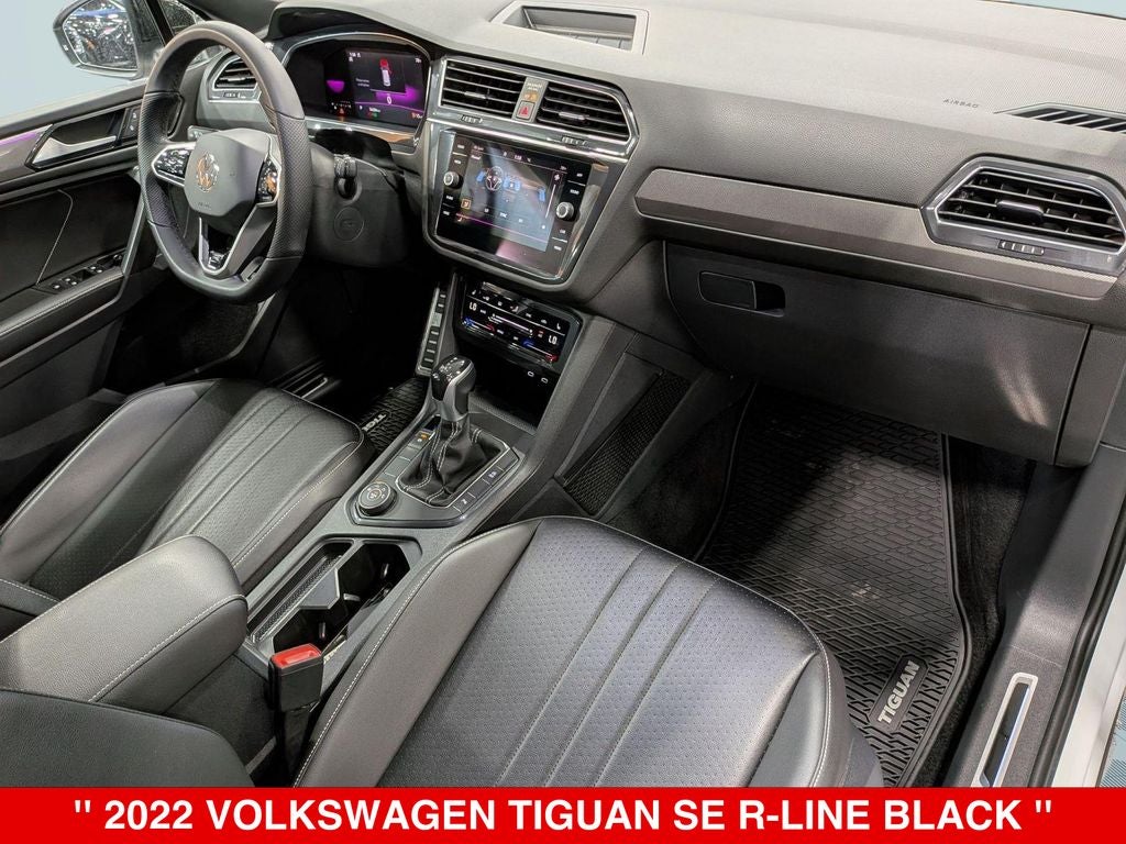 2022 Volkswagen Tiguan 2.0T SE R-Line Black