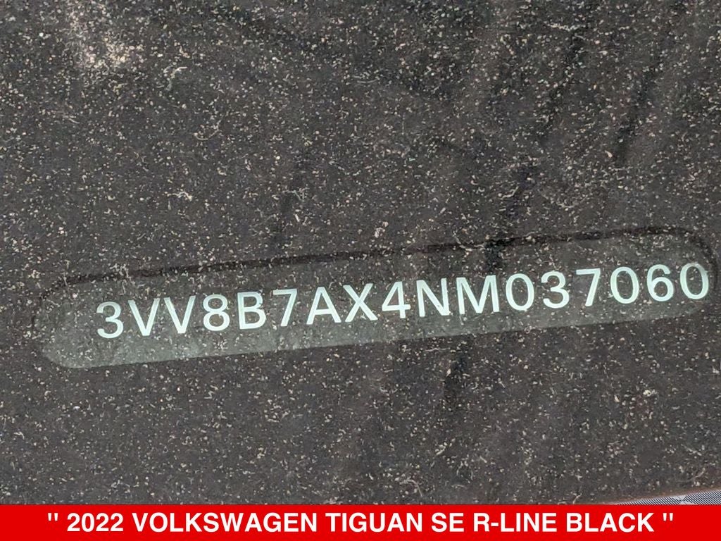 2022 Volkswagen Tiguan 2.0T SE R-Line Black