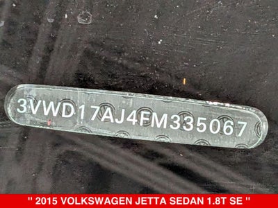 2015 Volkswagen Jetta 1.8T SE