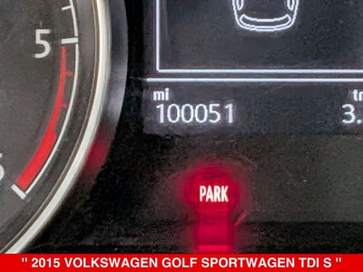 2015 Volkswagen Golf SportWagen S