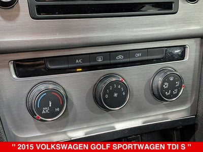 2015 Volkswagen Golf SportWagen S