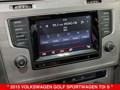 2015 Volkswagen Golf SportWagen S