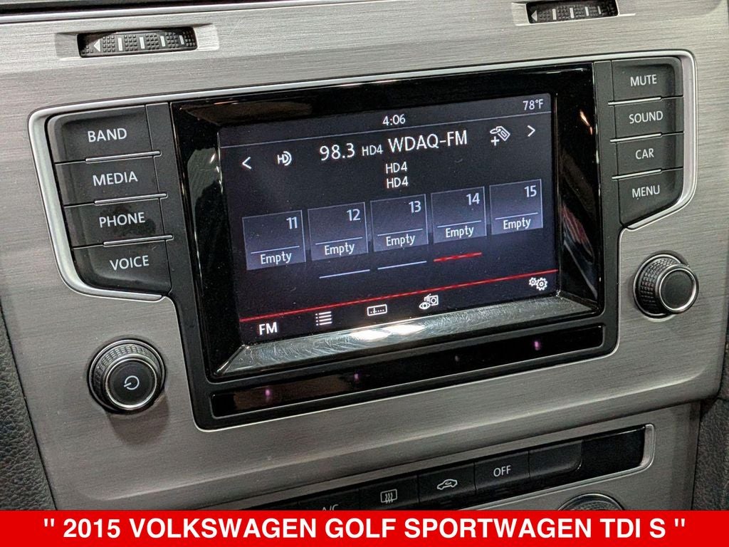 2015 Volkswagen Golf SportWagen S