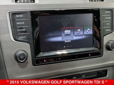 2015 Volkswagen Golf SportWagen S