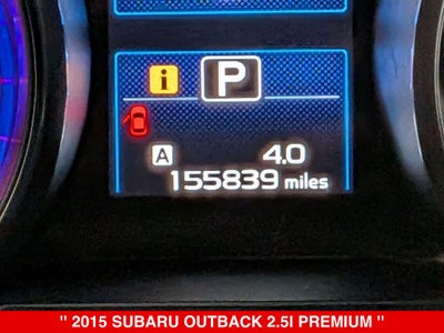 2015 Subaru Outback 2.5i Premium