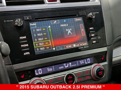 2015 Subaru Outback 2.5i Premium