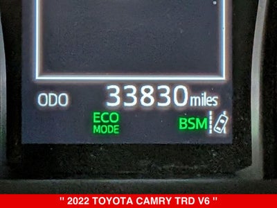 2022 Toyota Camry TRD V6