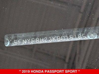 2019 Honda Passport Sport