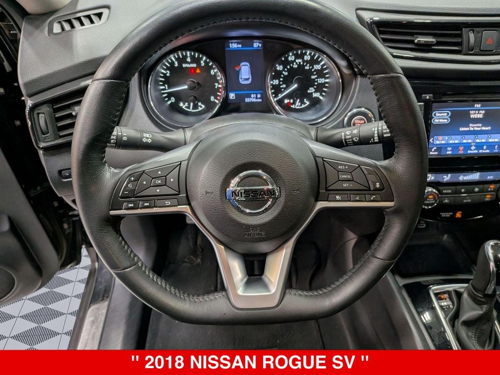 2018 Nissan Rogue SV MID NIGHT