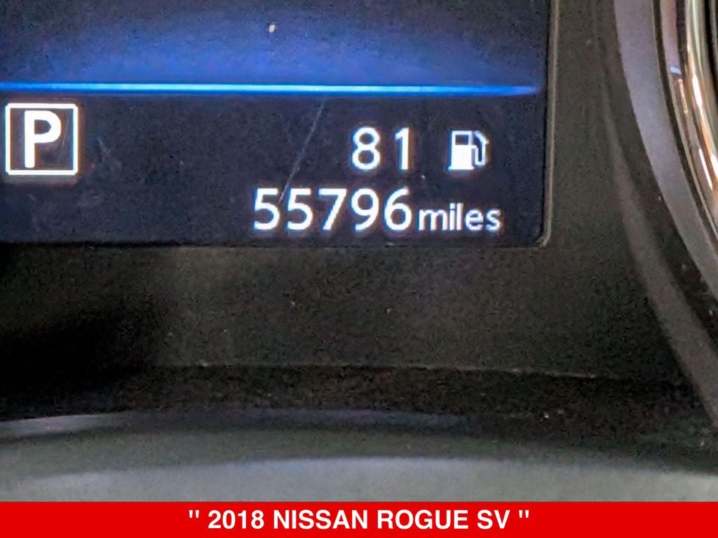 2018 Nissan Rogue SV MID NIGHT