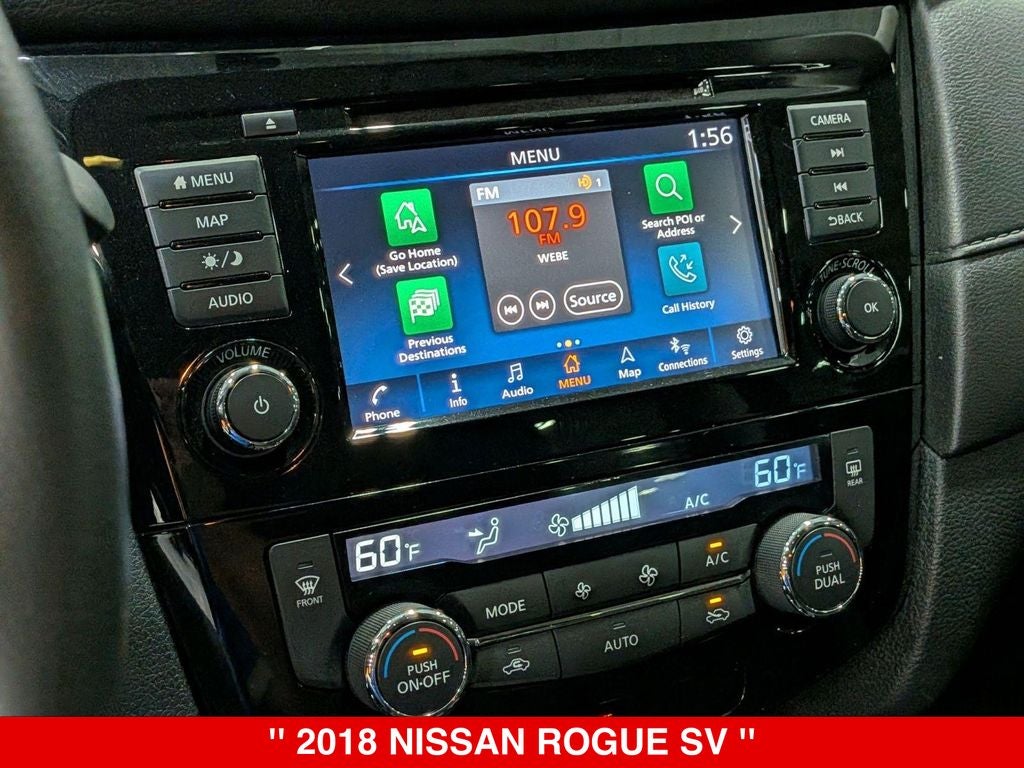2018 Nissan Rogue SV MID NIGHT