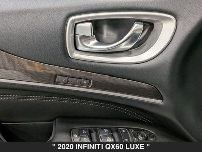 2020 INFINITI QX60 LUXE ESSENTIAL PACKAGE