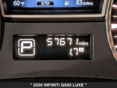 2020 INFINITI QX60 LUXE ESSENTIAL PACKAGE