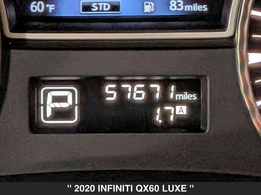 2020 INFINITI QX60 LUXE ESSENTIAL PACKAGE
