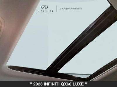 2023 INFINITI QX60 LUXE
