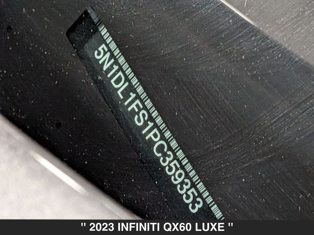 2023 INFINITI QX60 LUXE