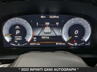 2022 INFINITI QX60 Autograph