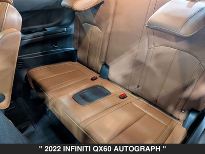 2022 INFINITI QX60 Autograph
