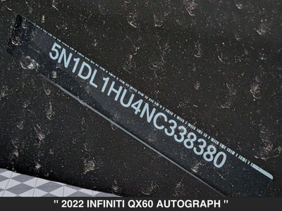 2022 INFINITI QX60 Autograph