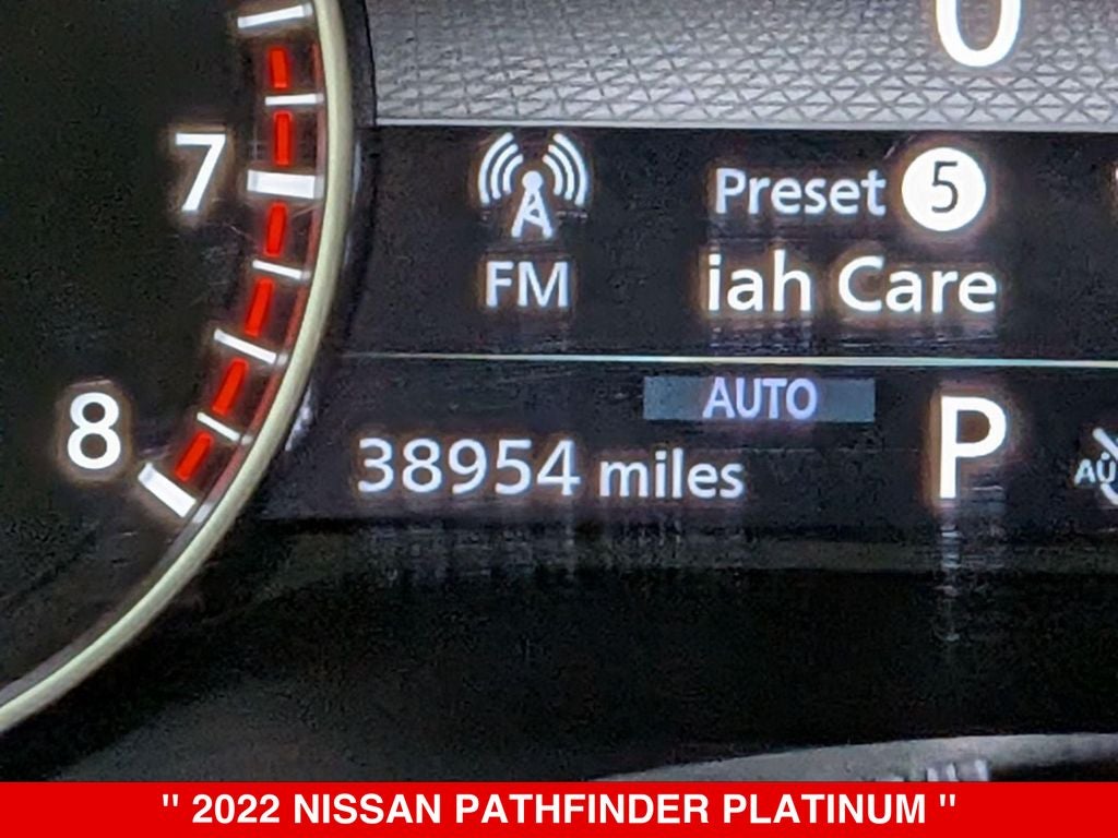 2022 Nissan Pathfinder Platinum