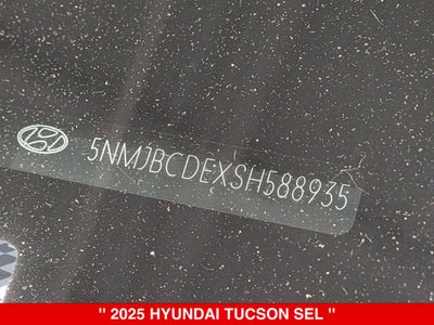 2025 Hyundai Tucson SEL