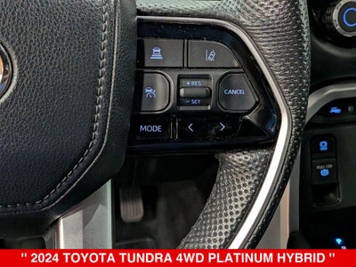 2024 Toyota Tundra Hybrid Platinum