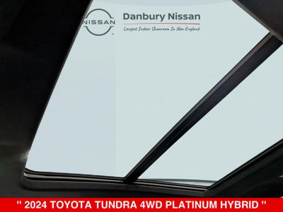 2024 Toyota Tundra Hybrid Platinum
