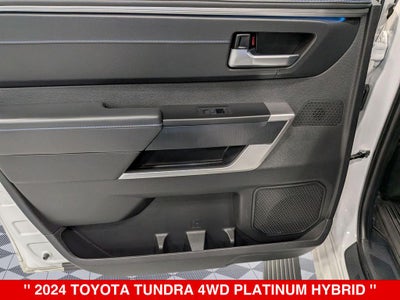 2024 Toyota Tundra Hybrid Platinum