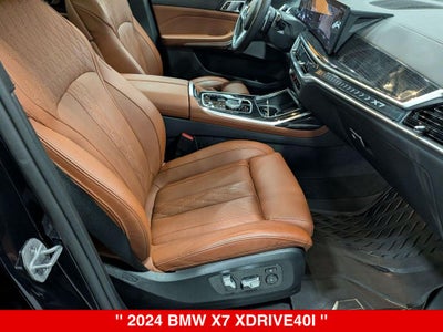 2024 BMW X7 xDrive40i Premium Package