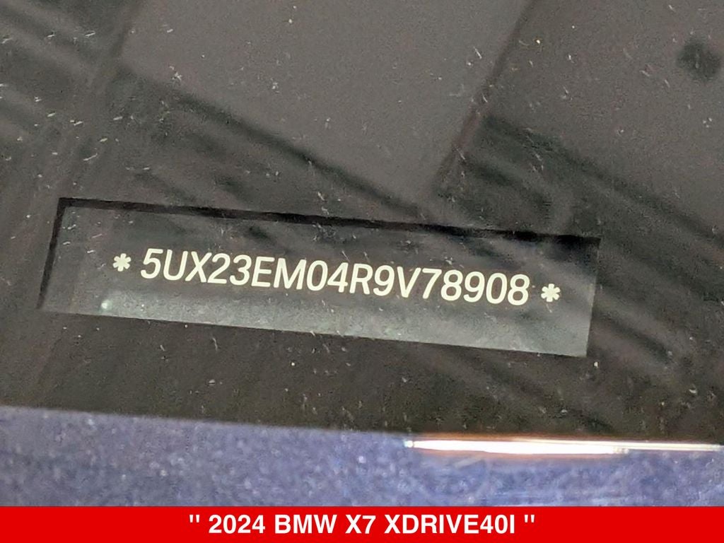 2024 BMW X7 xDrive40i Premium Package