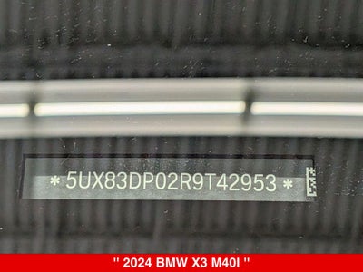 2024 BMW X3 M40i