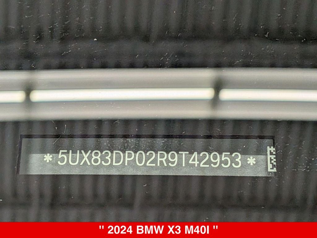 2024 BMW X3 M40i