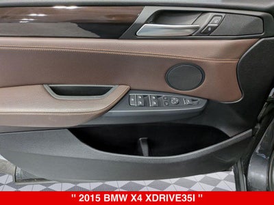 2015 BMW X4 xDrive35i