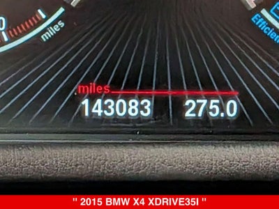 2015 BMW X4 xDrive35i