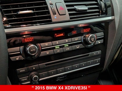2015 BMW X4 xDrive35i