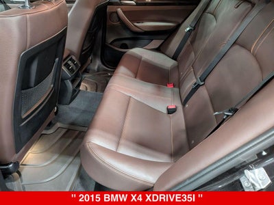 2015 BMW X4 xDrive35i