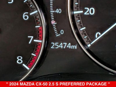 2024 Mazda Mazda CX-50 2.5 S Preferred Package