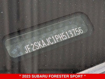 2023 Subaru Forester Sport