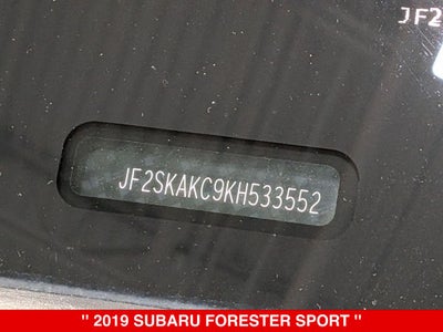 2019 Subaru Forester Sport