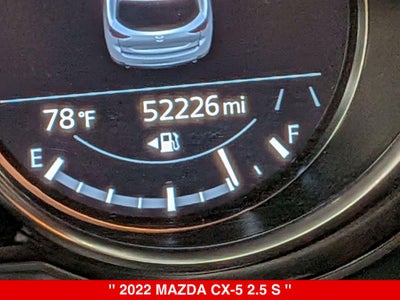 2022 Mazda Mazda CX-5 2.5 S