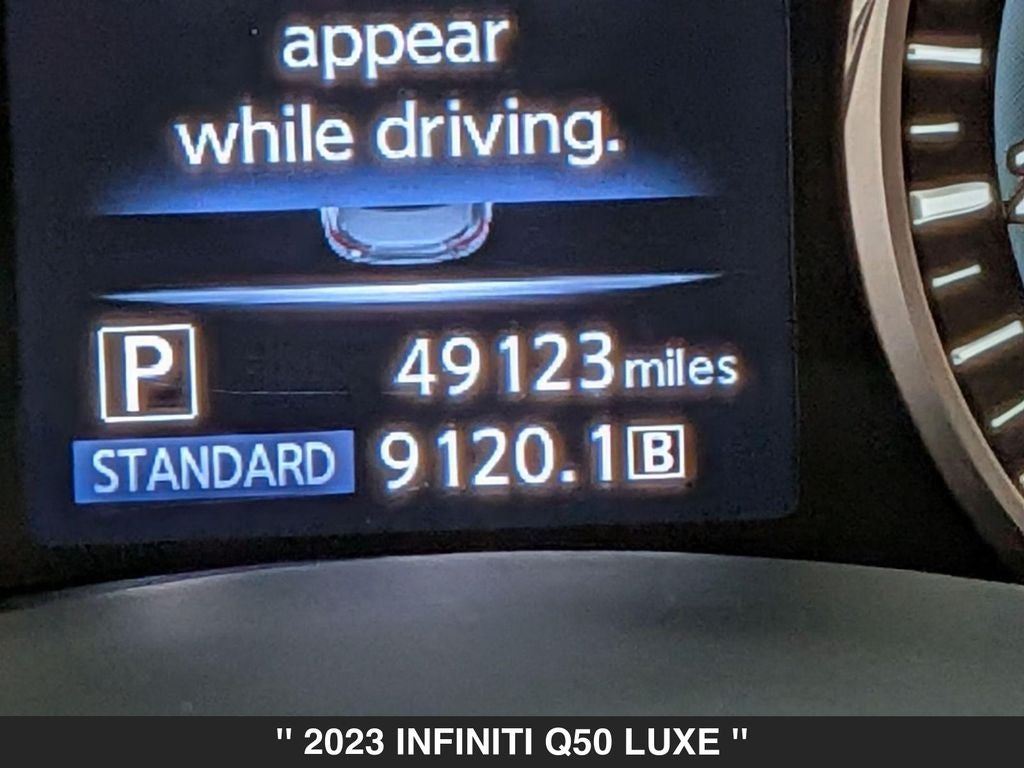 2023 INFINITI Q50 LUXE