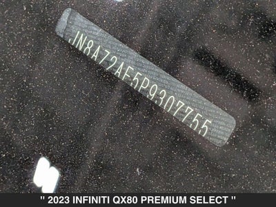 2023 INFINITI QX80 Premium Select